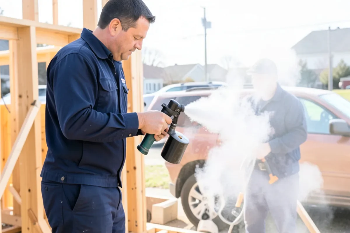 thermal fogger deodorization during water mitigation in Baltimore MD