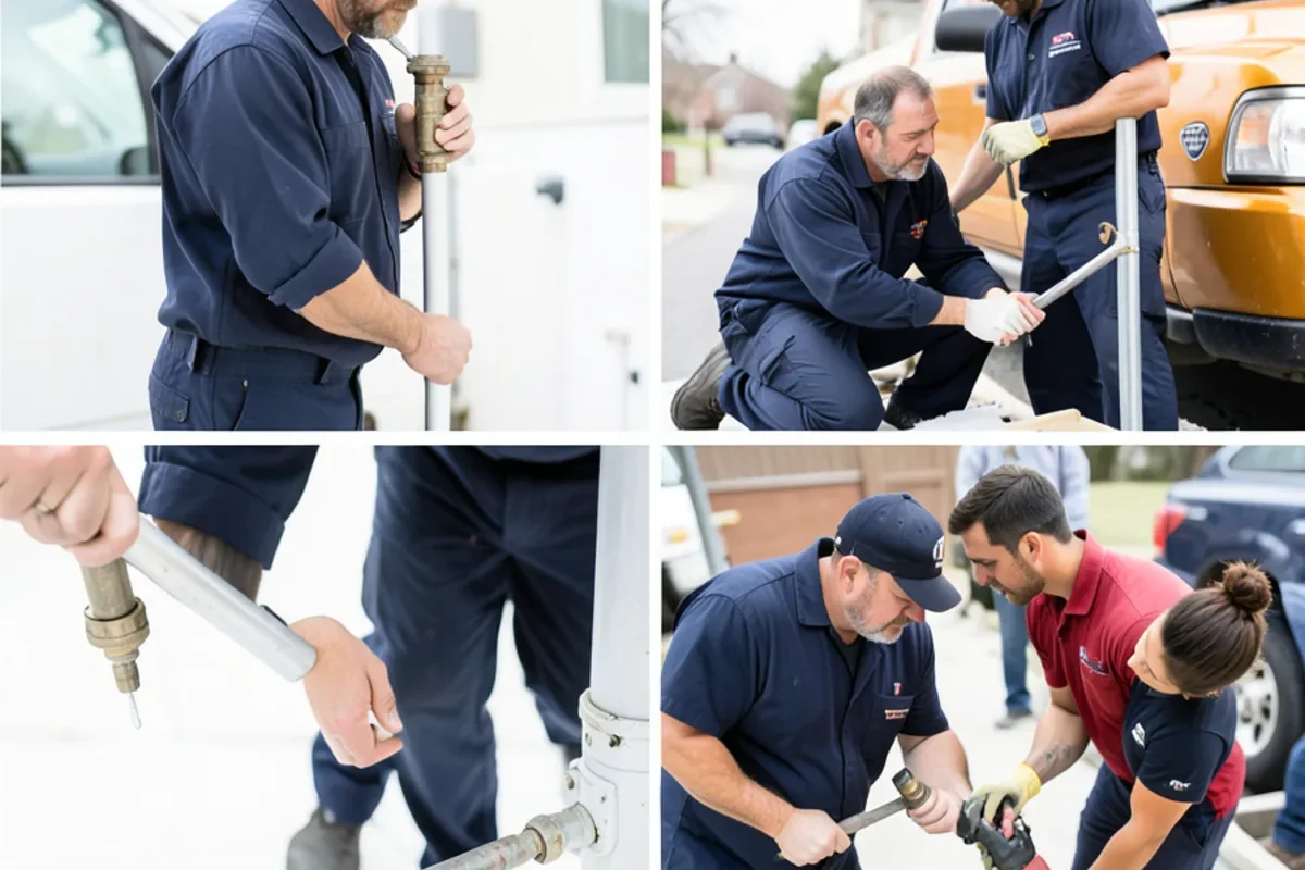 multi unit stack shutoff during water mitigation in Baltimore MD