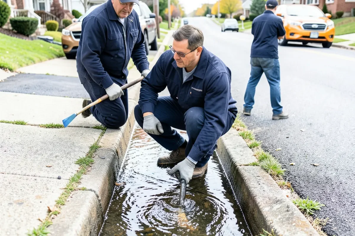 frederick road runoff during water mitigation in Baltimore MD