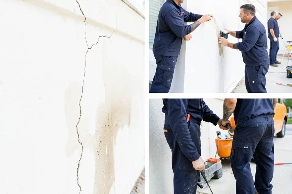shared party wall leak during water mitigation in Baltimore MD