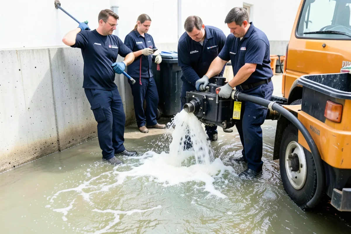 magothy surge pumping during water mitigation in Baltimore MD