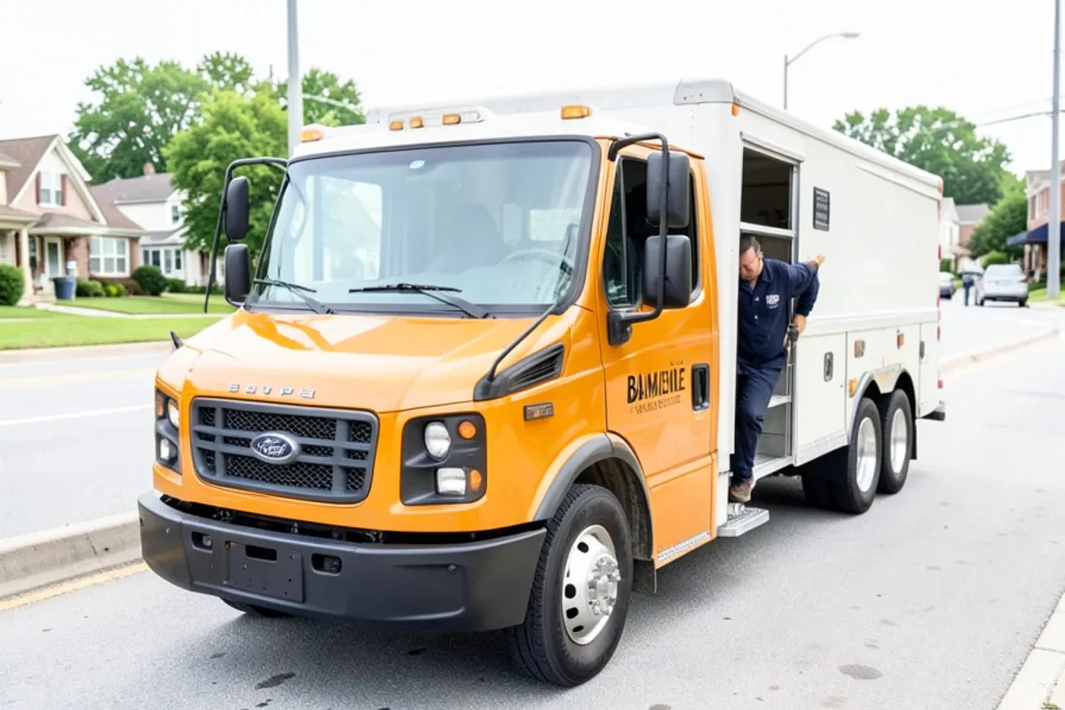 regional dispatch coverage during water mitigation in Baltimore MD