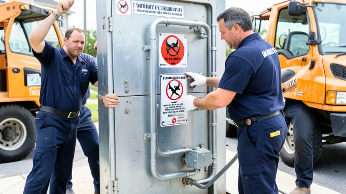Sewage Backup Cleanup
