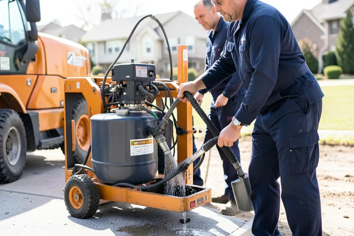 weighted carpet rover during water mitigation in Baltimore MD